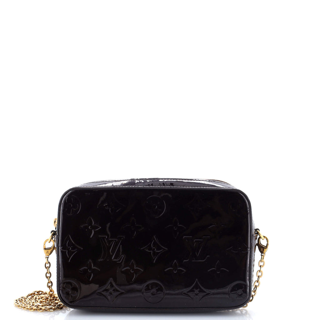 Camera Pouch Monogram Vernis