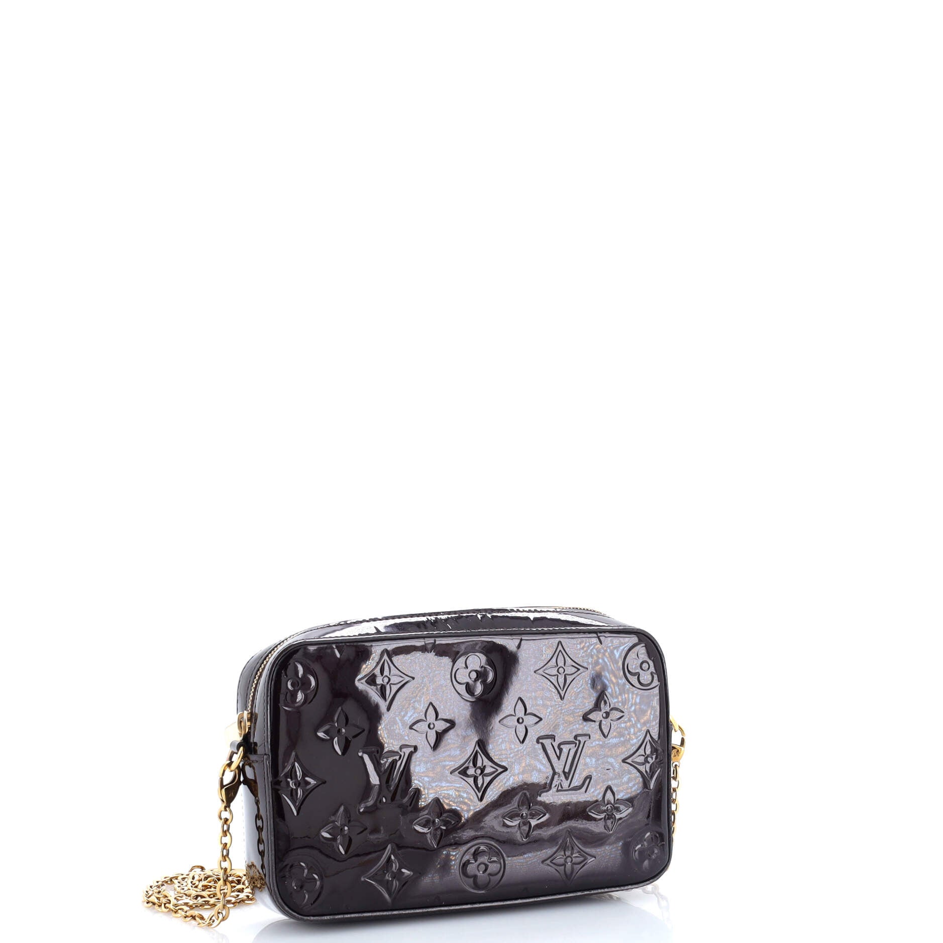 Camera Pouch Monogram Vernis