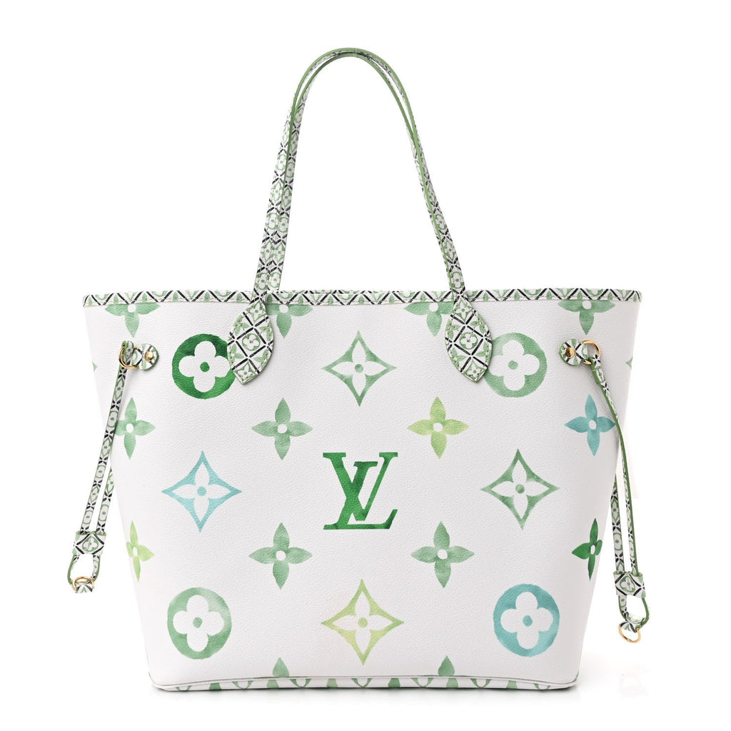 Monogram Giant By The Pool 2.0 Neverfull MM Jade