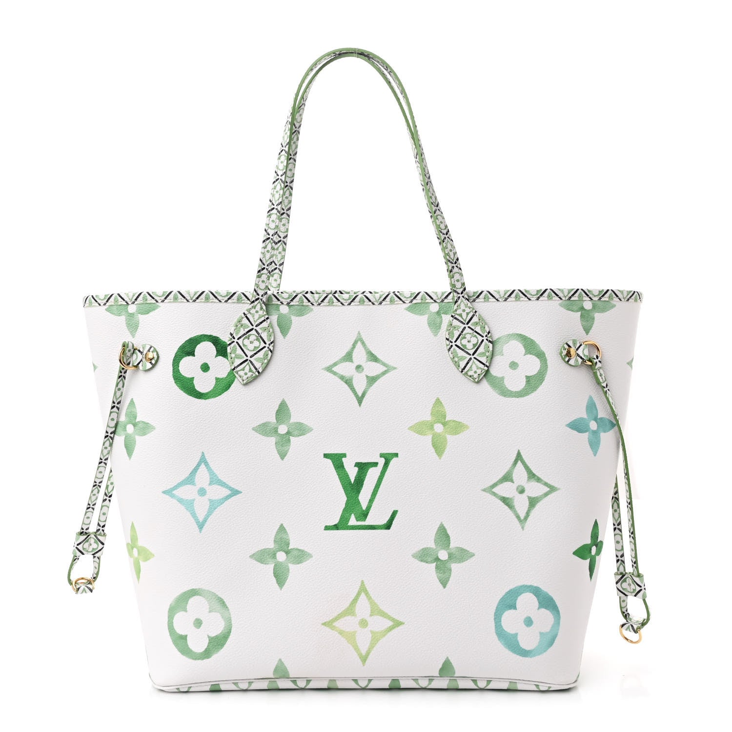 Monogram Giant By The Pool 2.0 Neverfull MM Jade