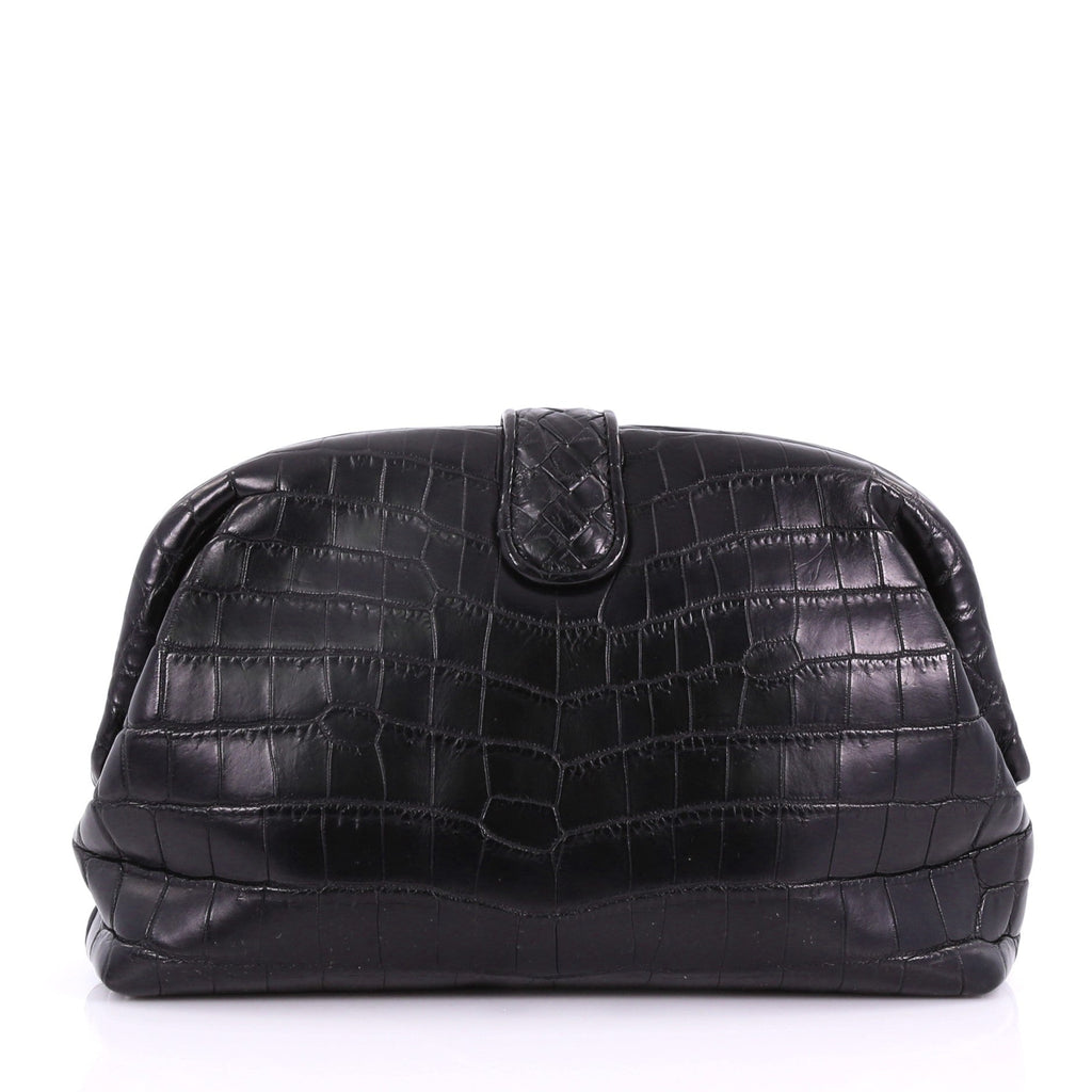 Lauren 1980 Clutch Crocodile Small