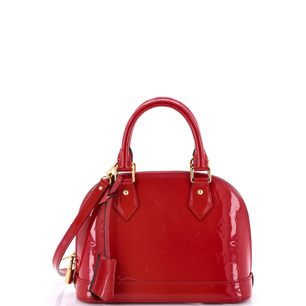 Alma Handbag Monogram Vernis BB