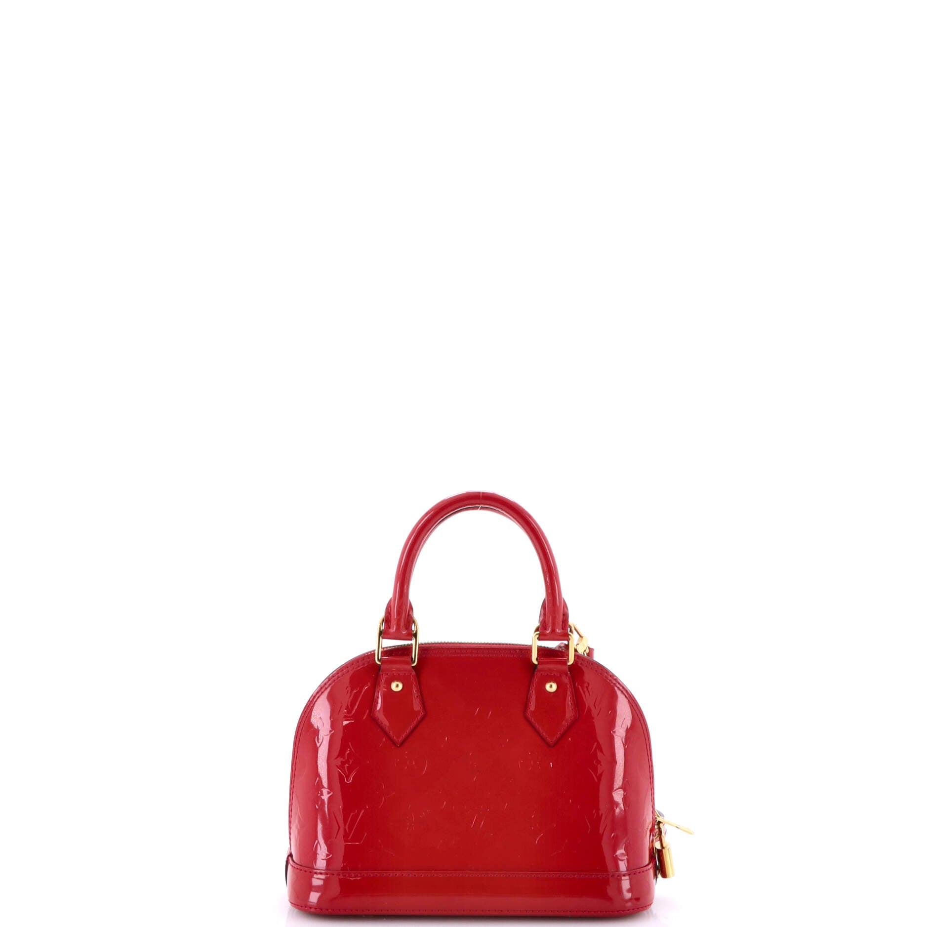 Alma Handbag Monogram Vernis BB