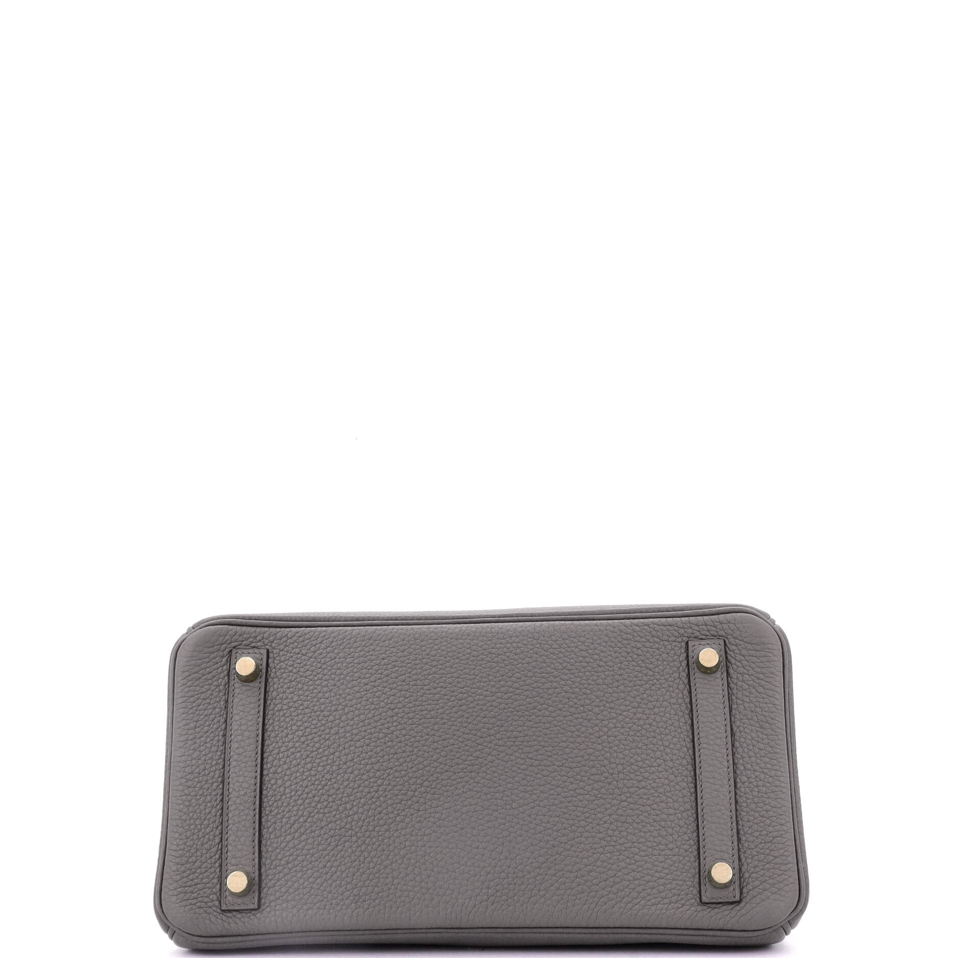 Birkin Handbag Grey Togo with Gold Hardware 30