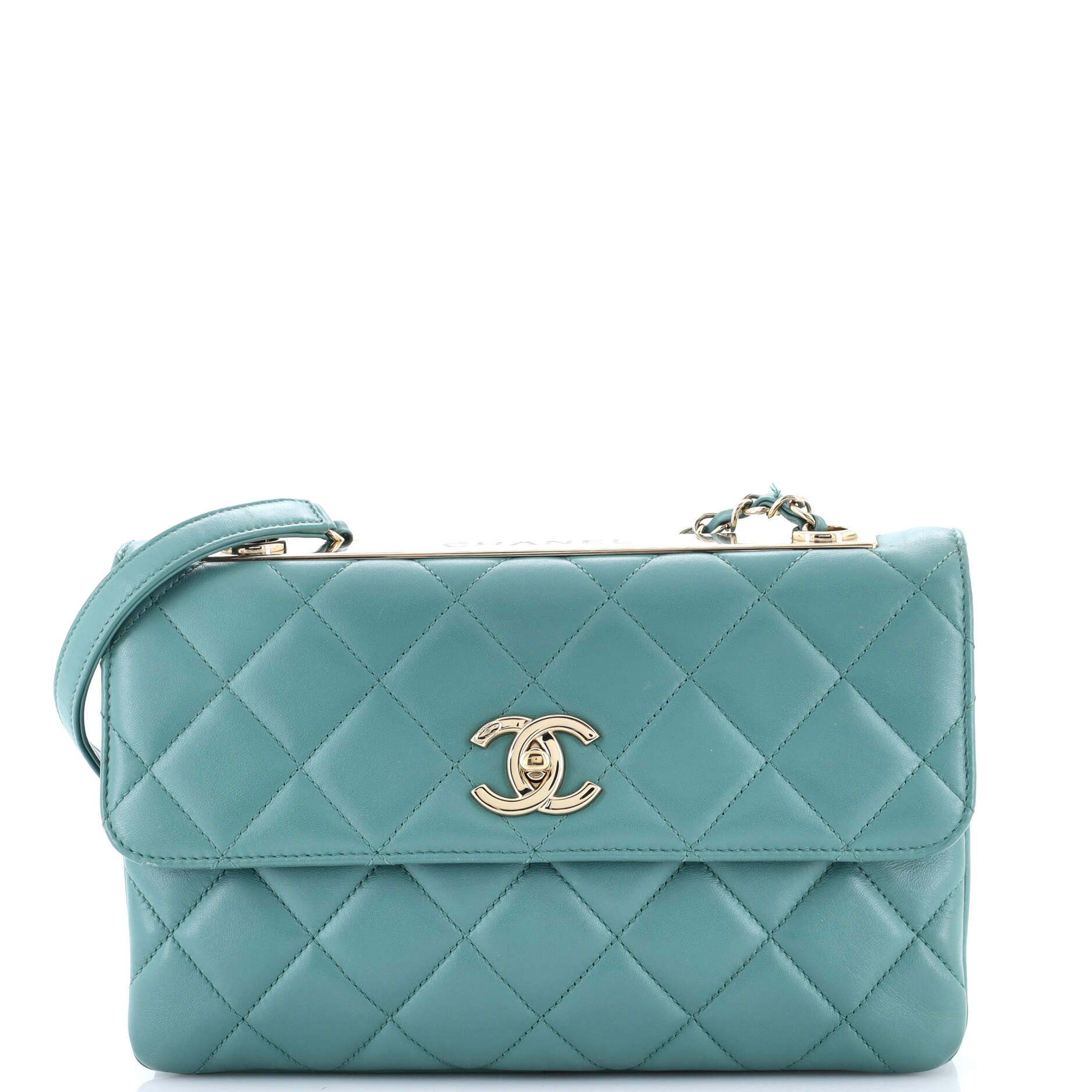 Trendy CC Flap Bag Quilted Lambskin Medium