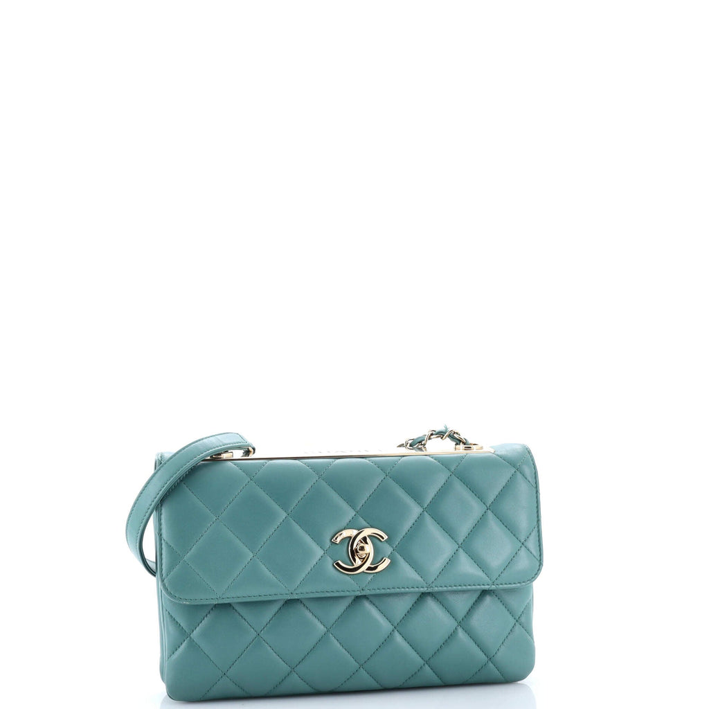 Trendy CC Flap Bag Quilted Lambskin Medium