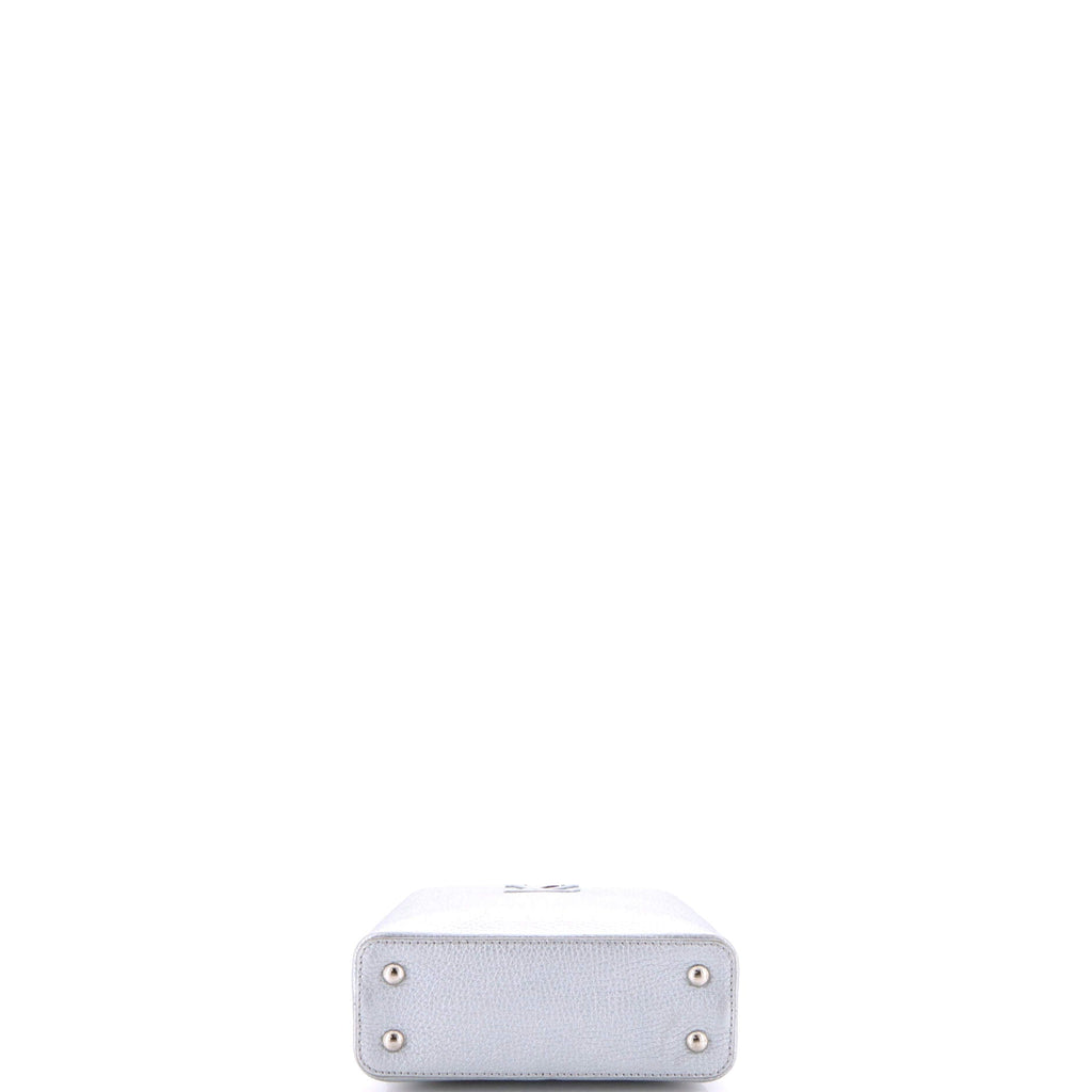 Flower Chain Capucines Bag Leather with Lizard Mini