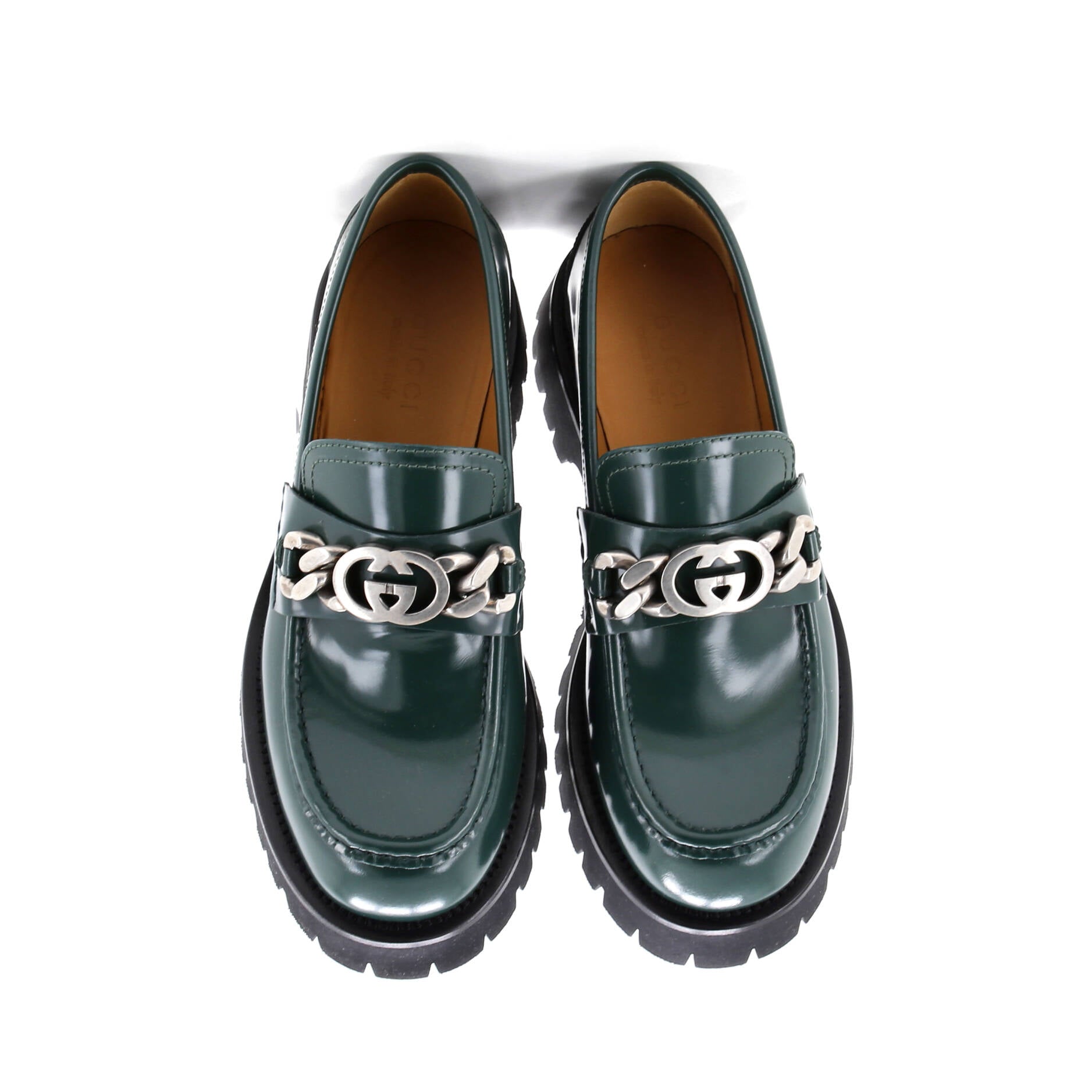 Men's Interlocking G Jeanne Loafers Leather
