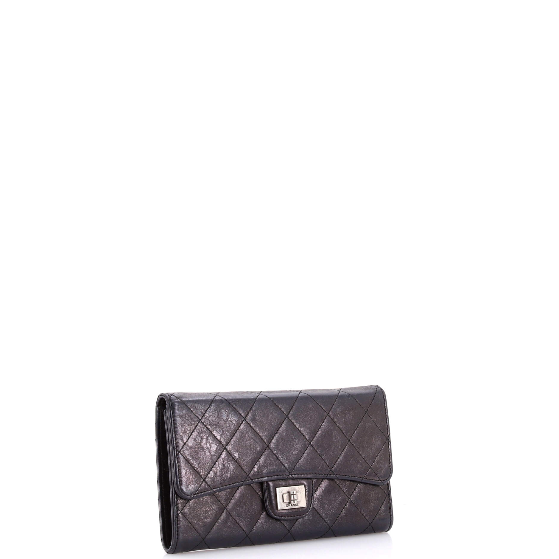 Reissue Flap Wallet Quilted Aged Calfskin Long
