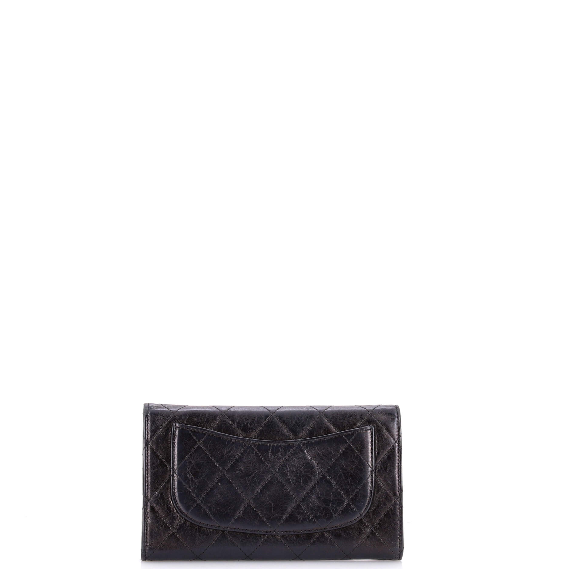 Reissue Flap Wallet Quilted Aged Calfskin Long