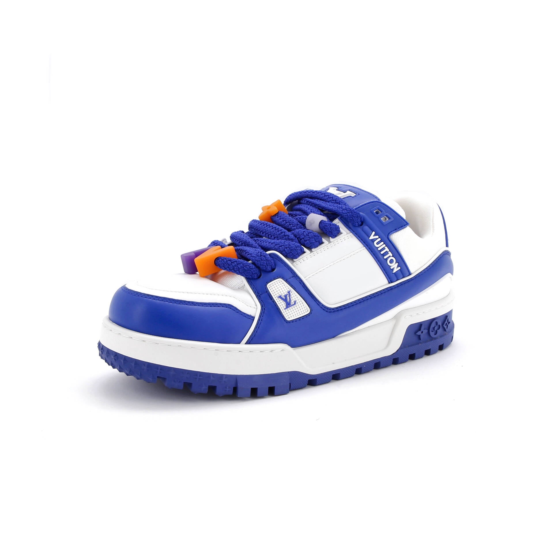 Men's Maxi Trainer Sneakers Leather and Fabric