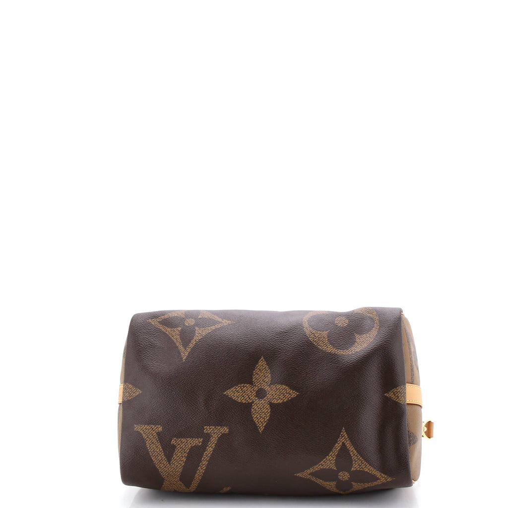 Speedy Bandouliere Bag Reverse Monogram Giant 30