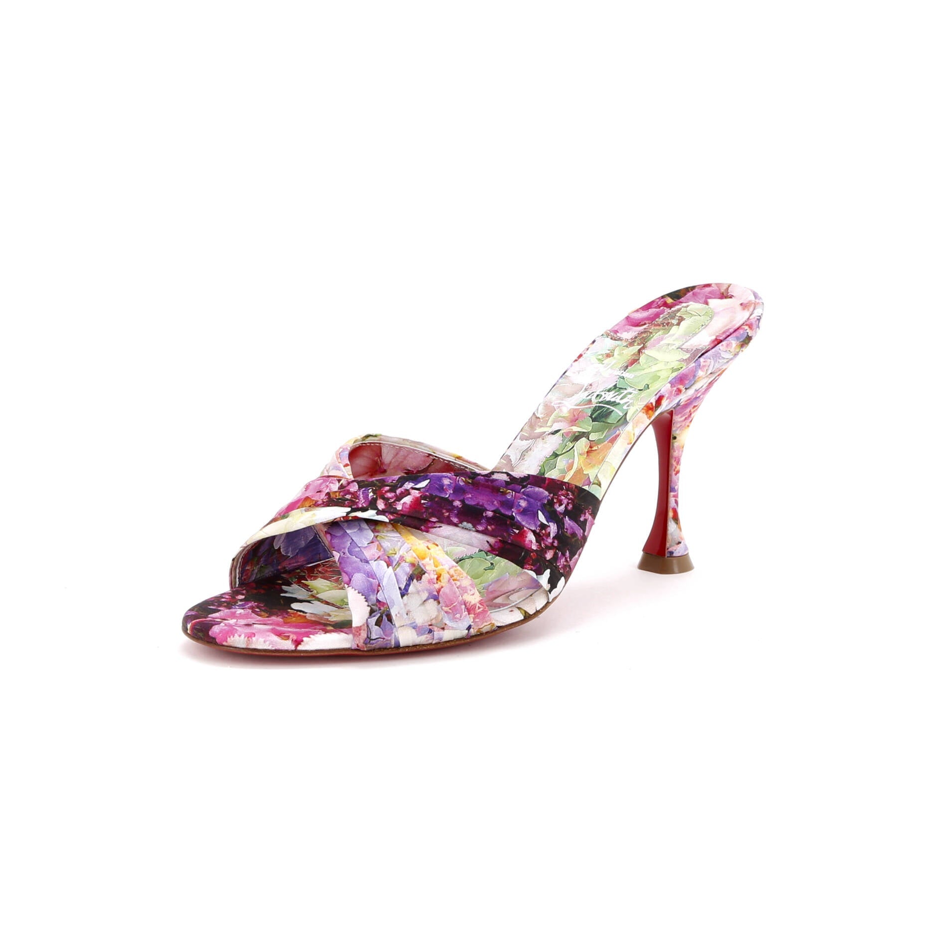 Women's Nicol Is Back Slide Sandals Printed Satin 85