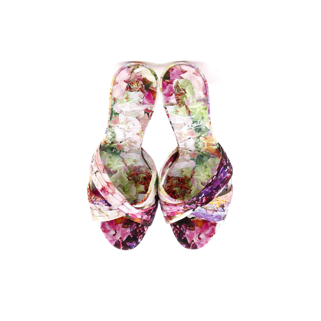 Women's Nicol Is Back Slide Sandals Printed Satin 85
