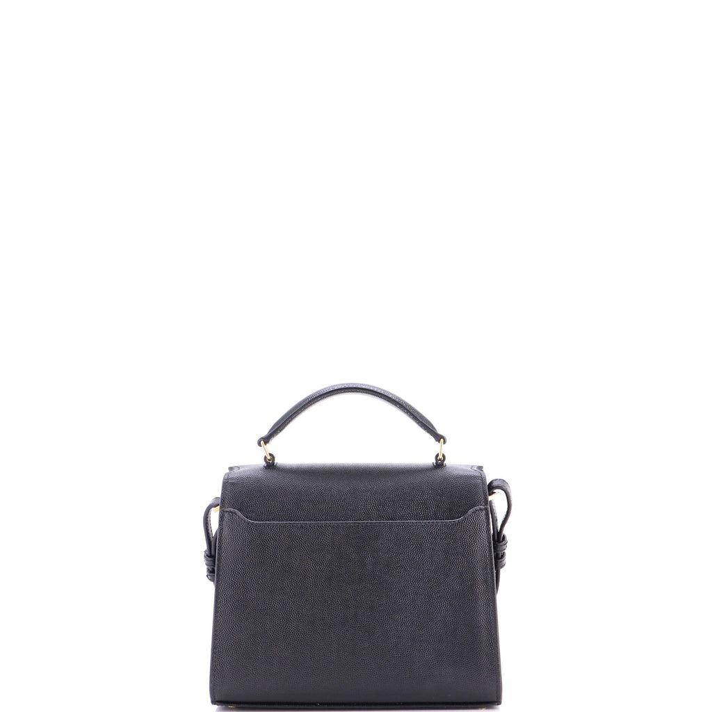 Cassandra Top Handle Bag Leather Mini