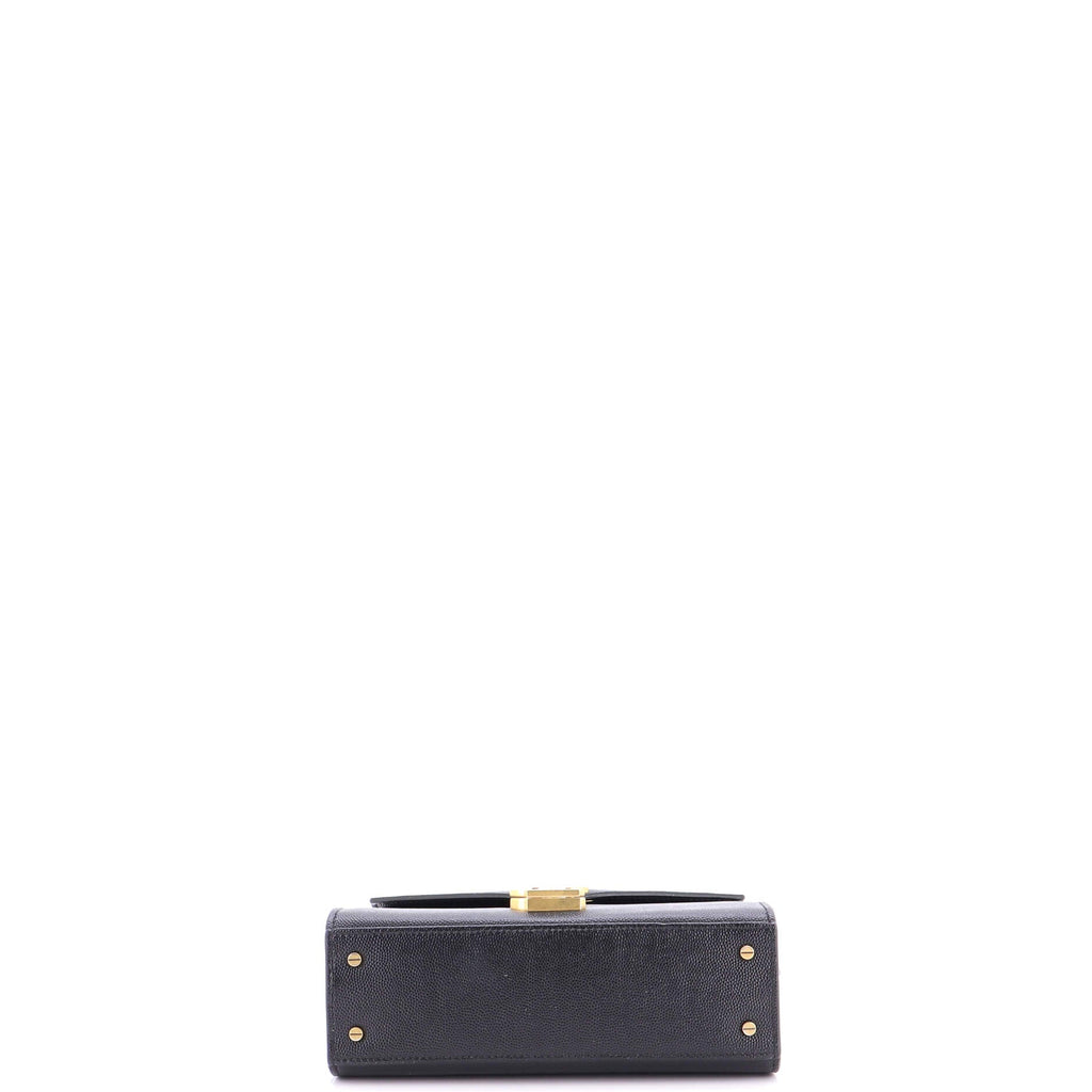 Cassandra Top Handle Bag Leather Mini