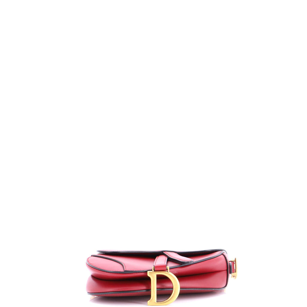 Saddle Handbag Leather Mini