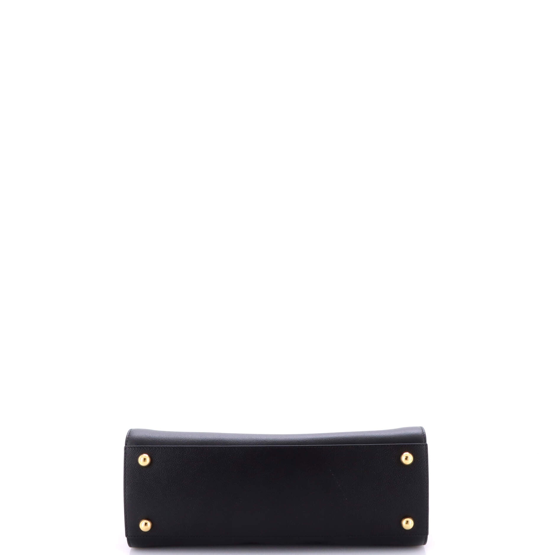 Banwell Tote Leather and House Check Canvas Small