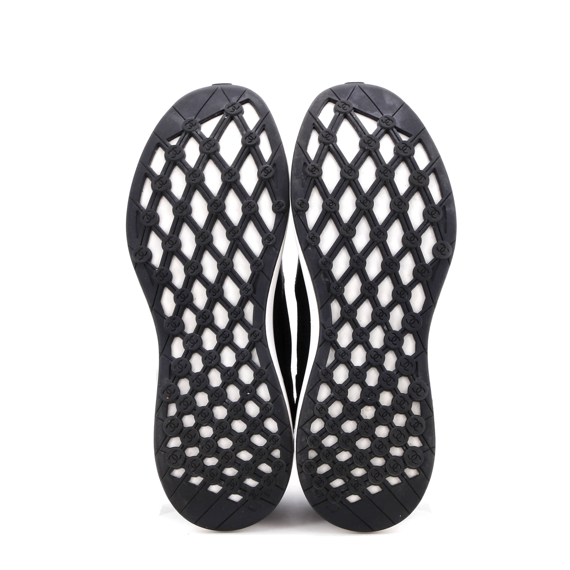 Women's CC Low-Top Sneakers Leather and Mesh