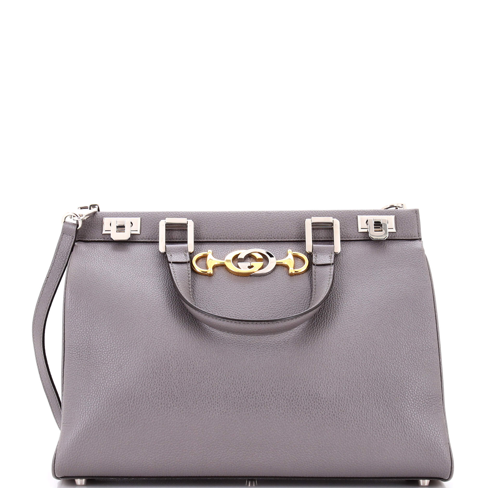 Zumi Top Handle Bag Leather Medium
