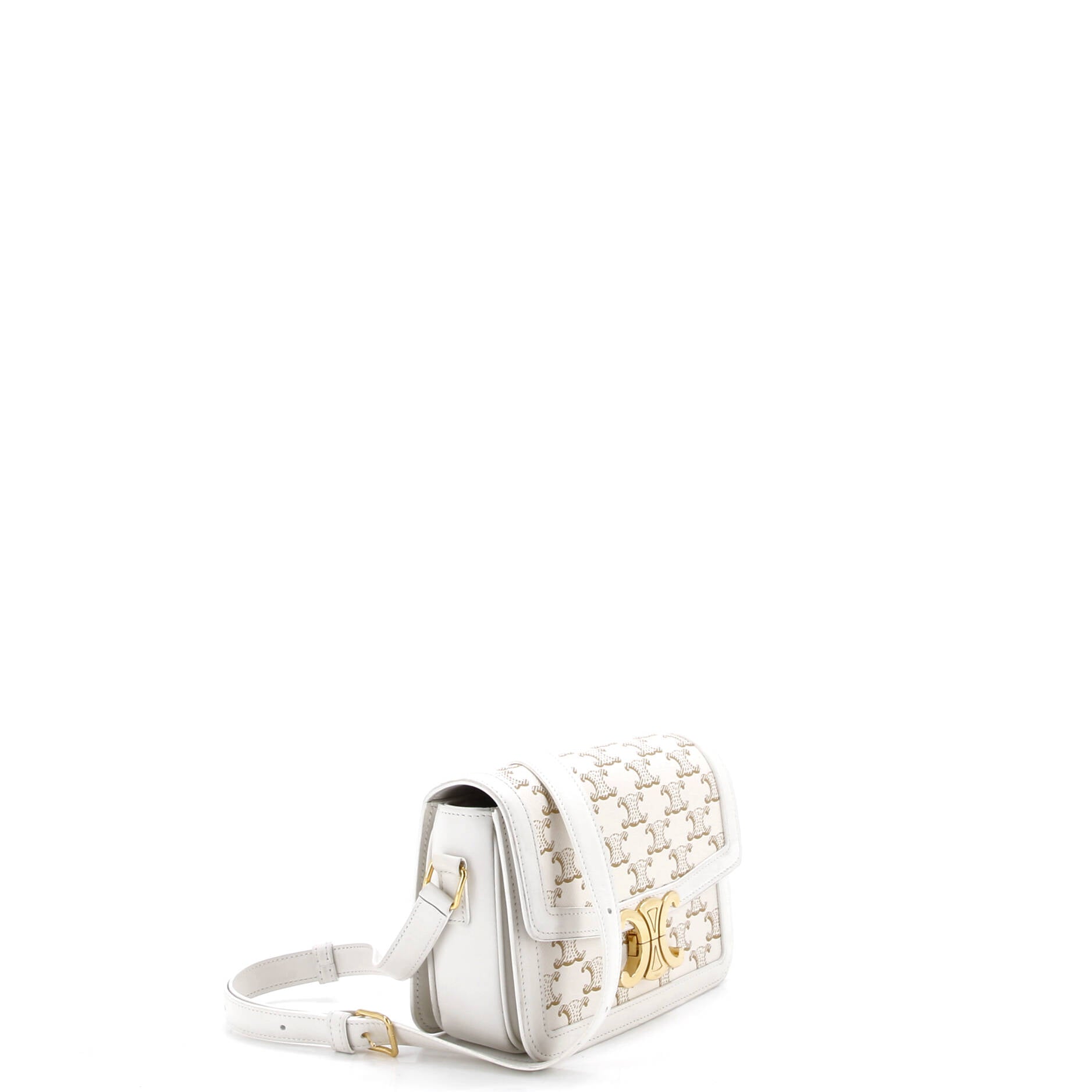 Triomphe Shoulder Bag Triomphe Coated Canvas Teen