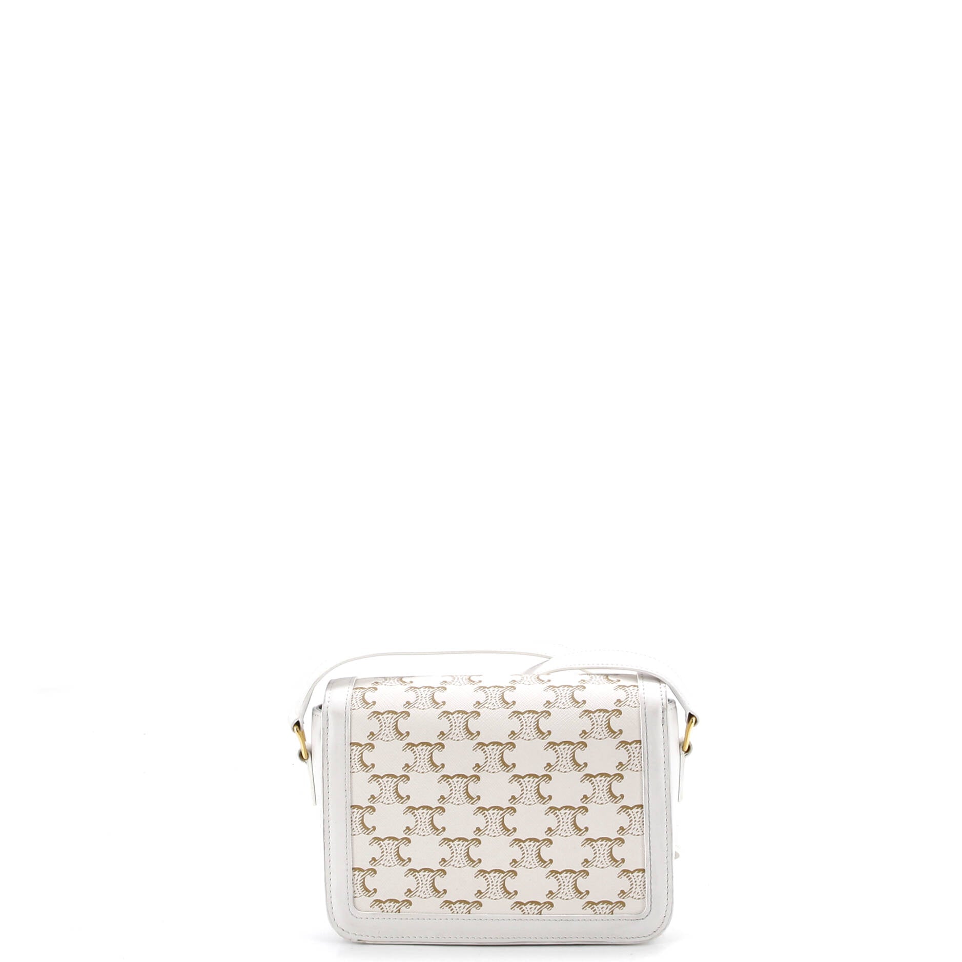 Triomphe Shoulder Bag Triomphe Coated Canvas Teen