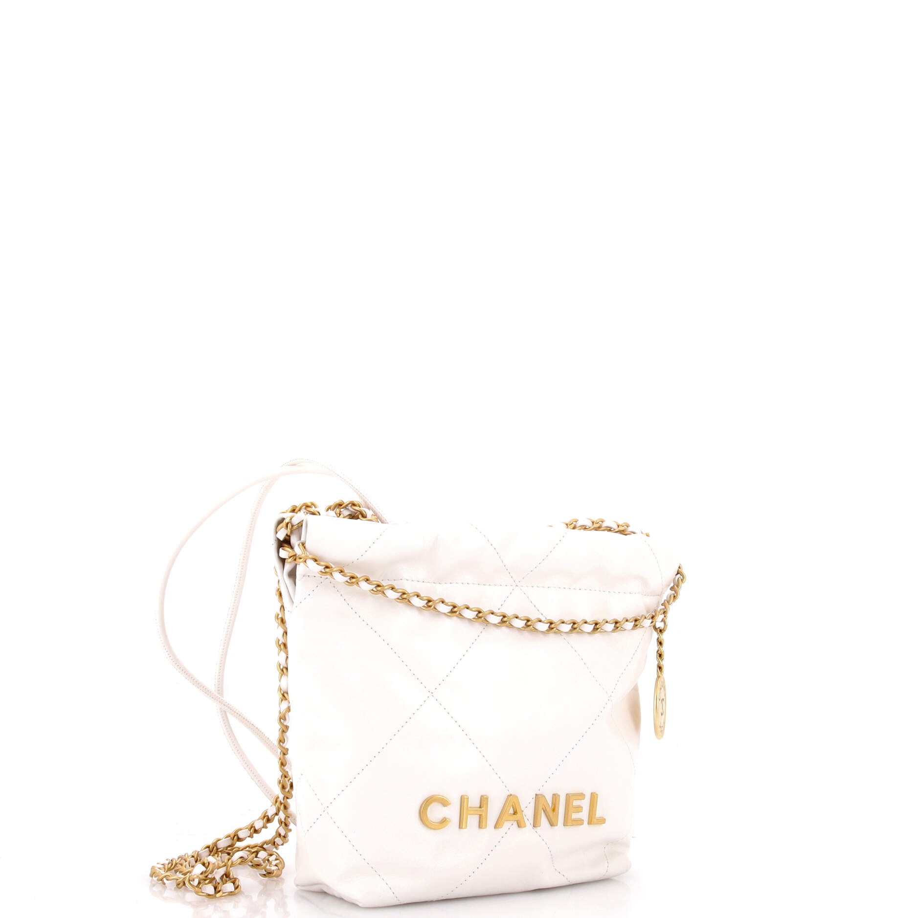 22 Chain Hobo Quilted Calfskin Mini