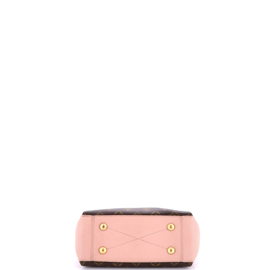 Surene Handbag Monogram Canvas with Leather BB