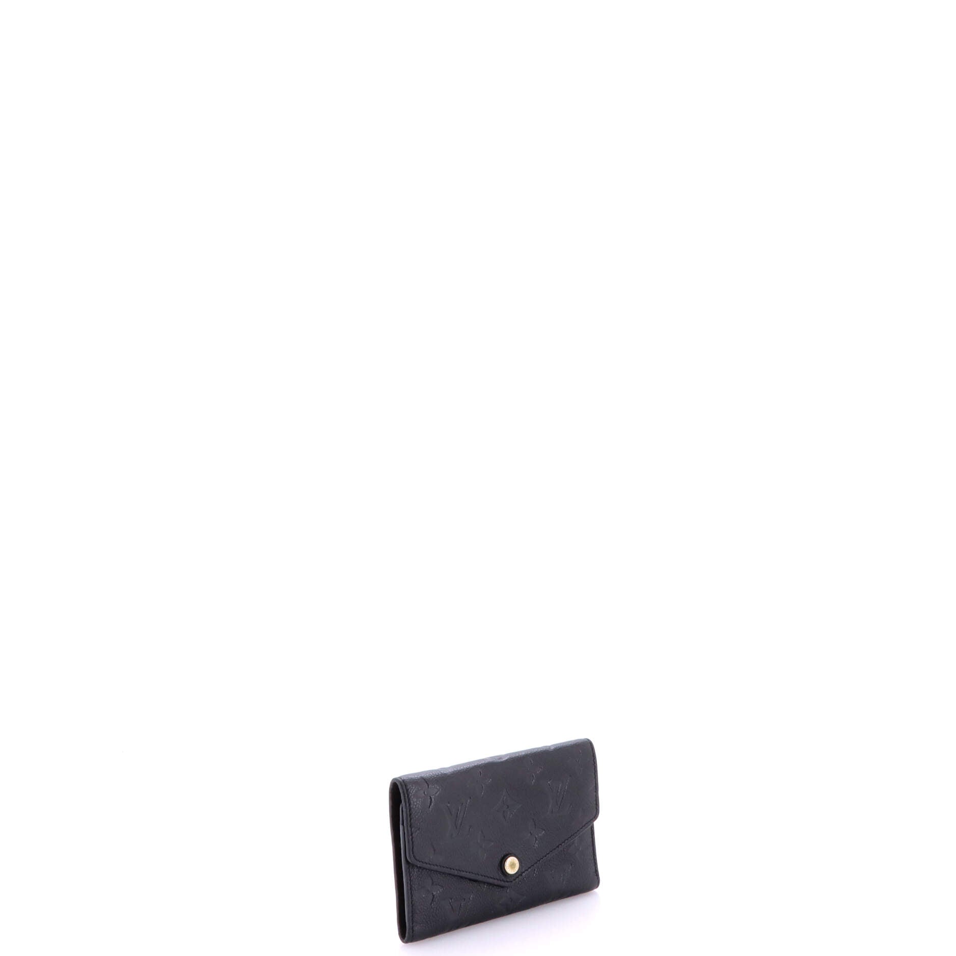 Curieuse Wallet Monogram Empreinte Leather Compact