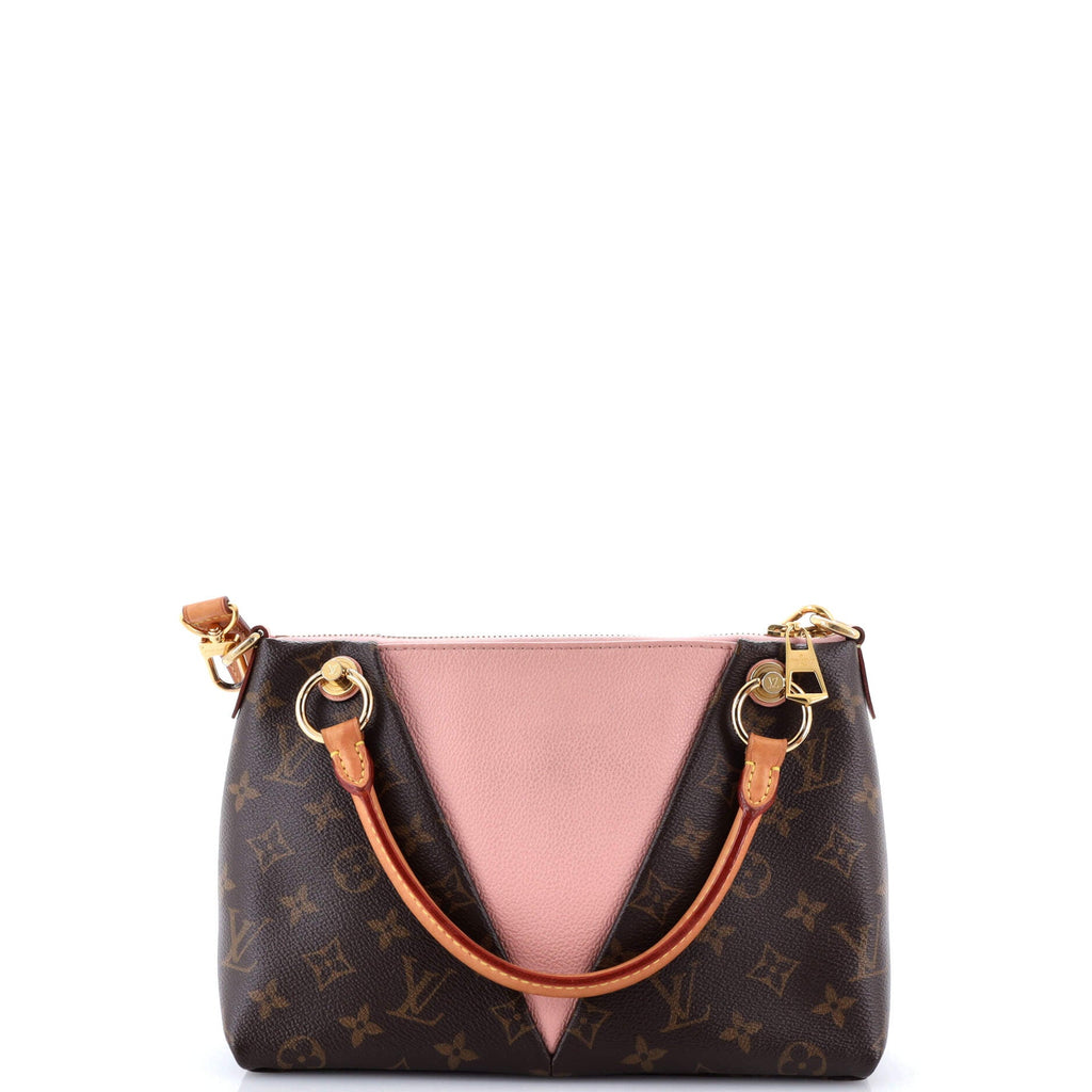 V Tote Monogram Canvas and Leather BB