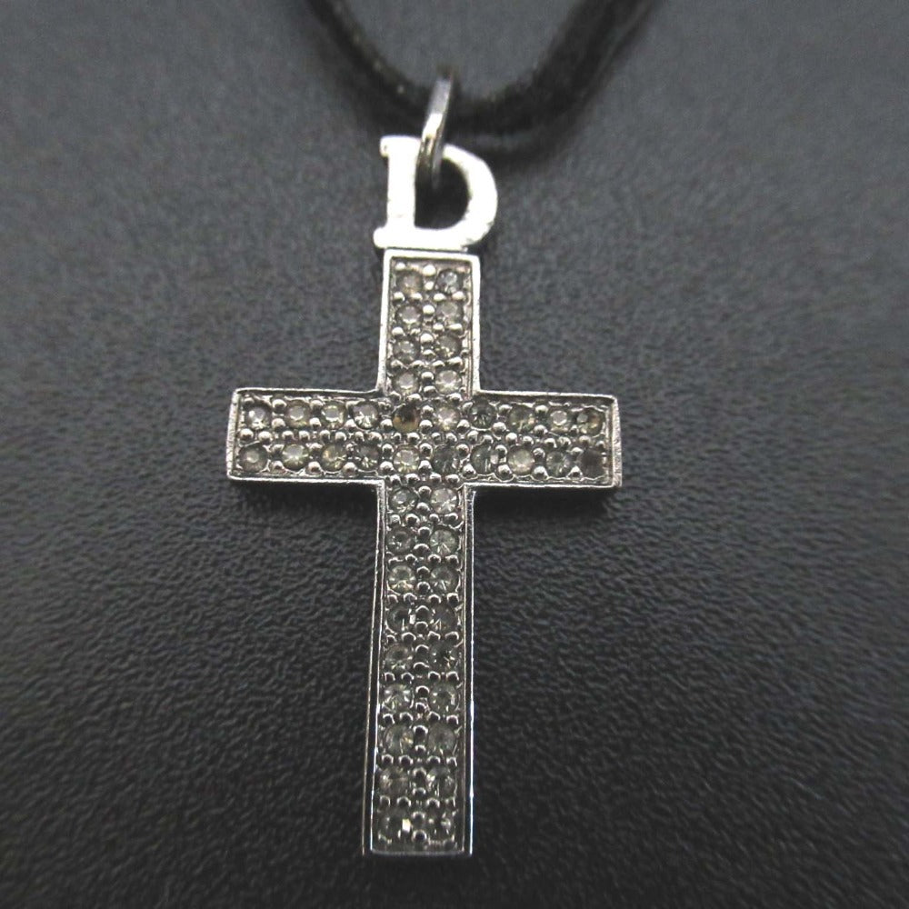 Christian Dior Cross Necklace