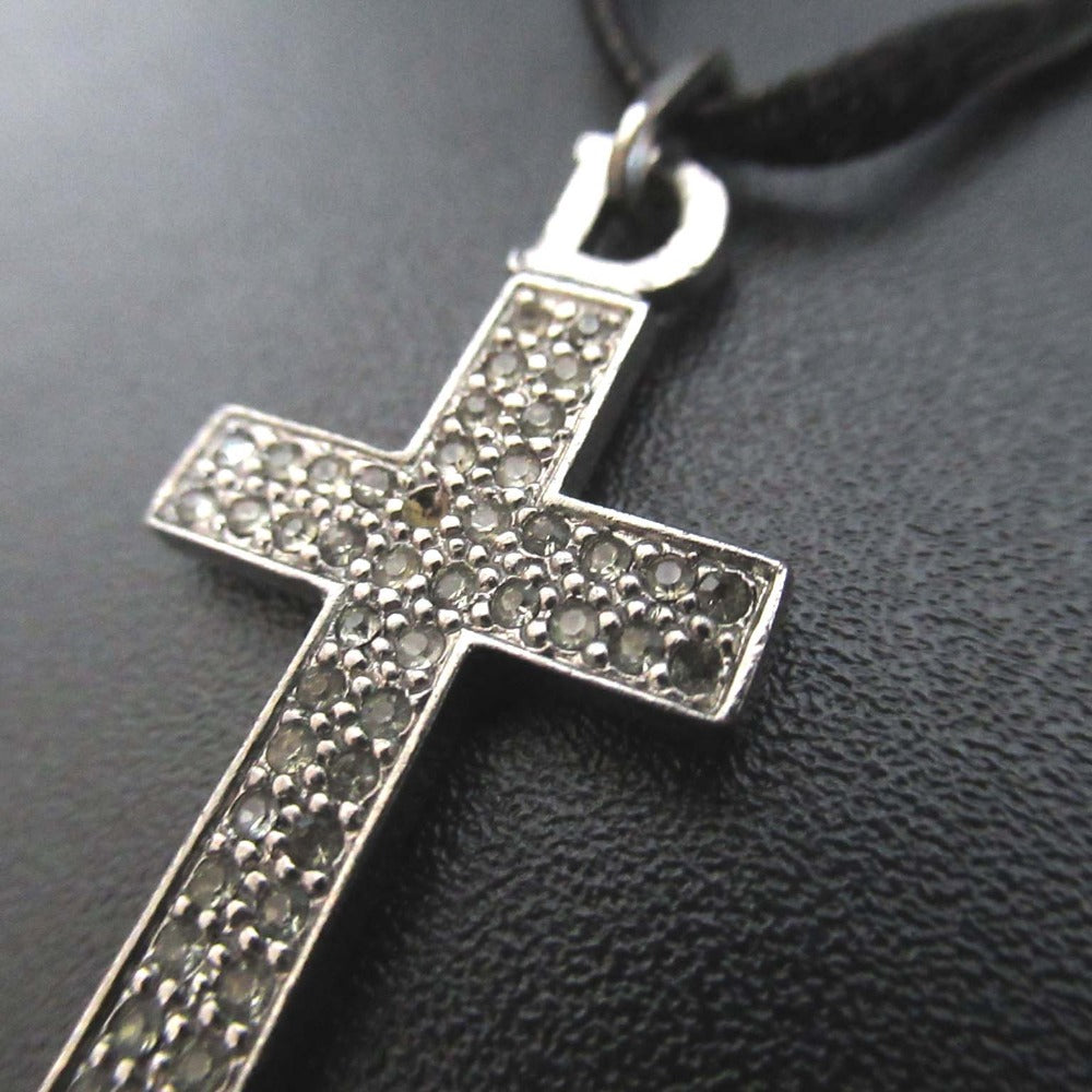 Christian Dior Cross Necklace