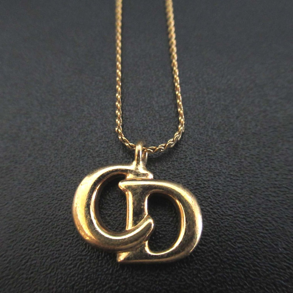 Christian Dior CD Logo Necklace