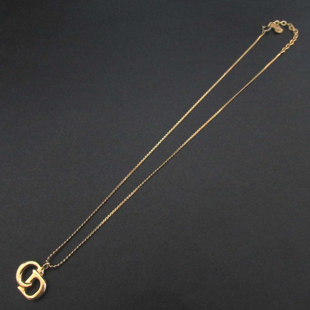 Christian Dior CD Logo Necklace