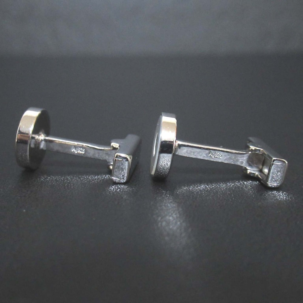 Dior Homme Ag925 Shell Cufflinks