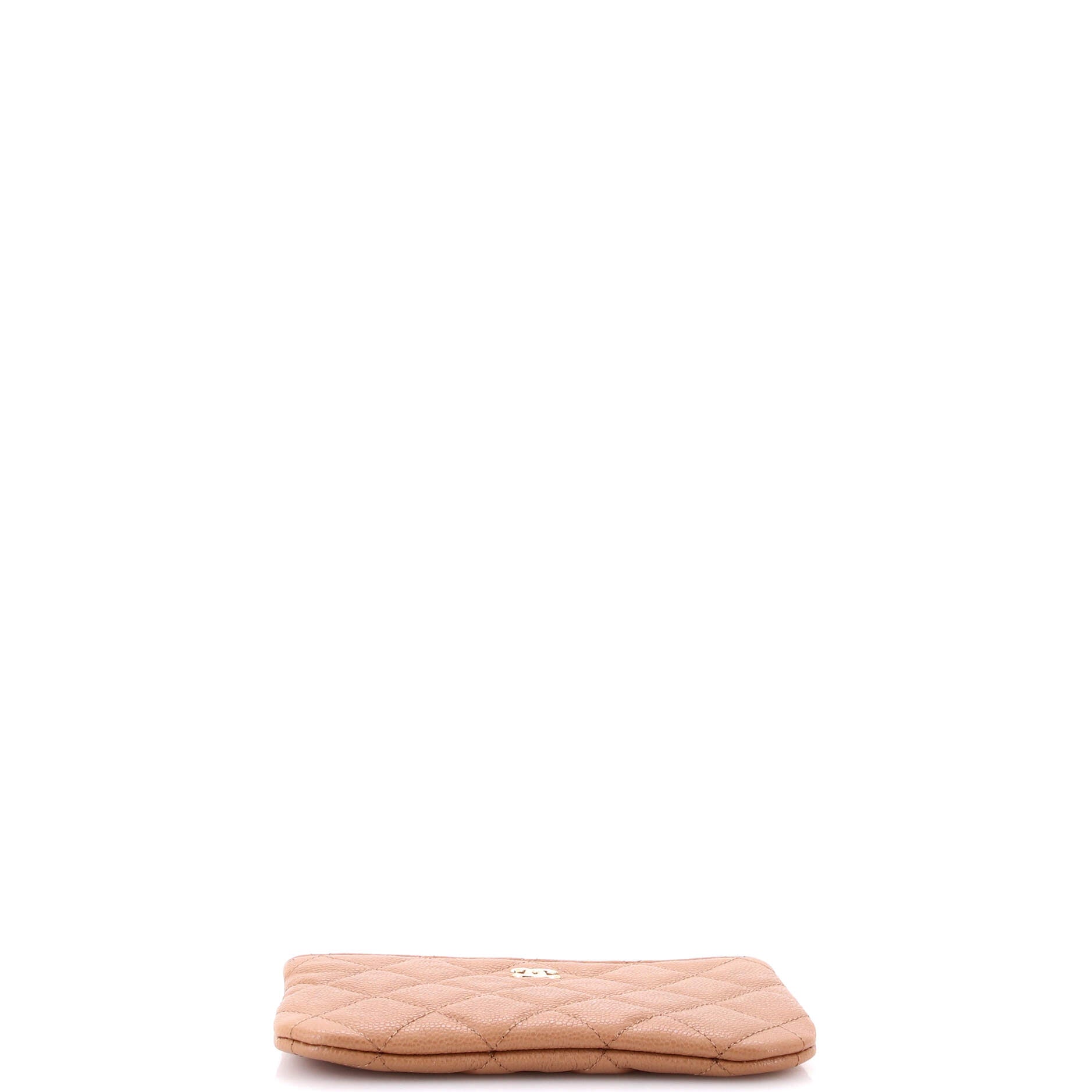 Classic O Case Pouch Quilted Caviar Mini