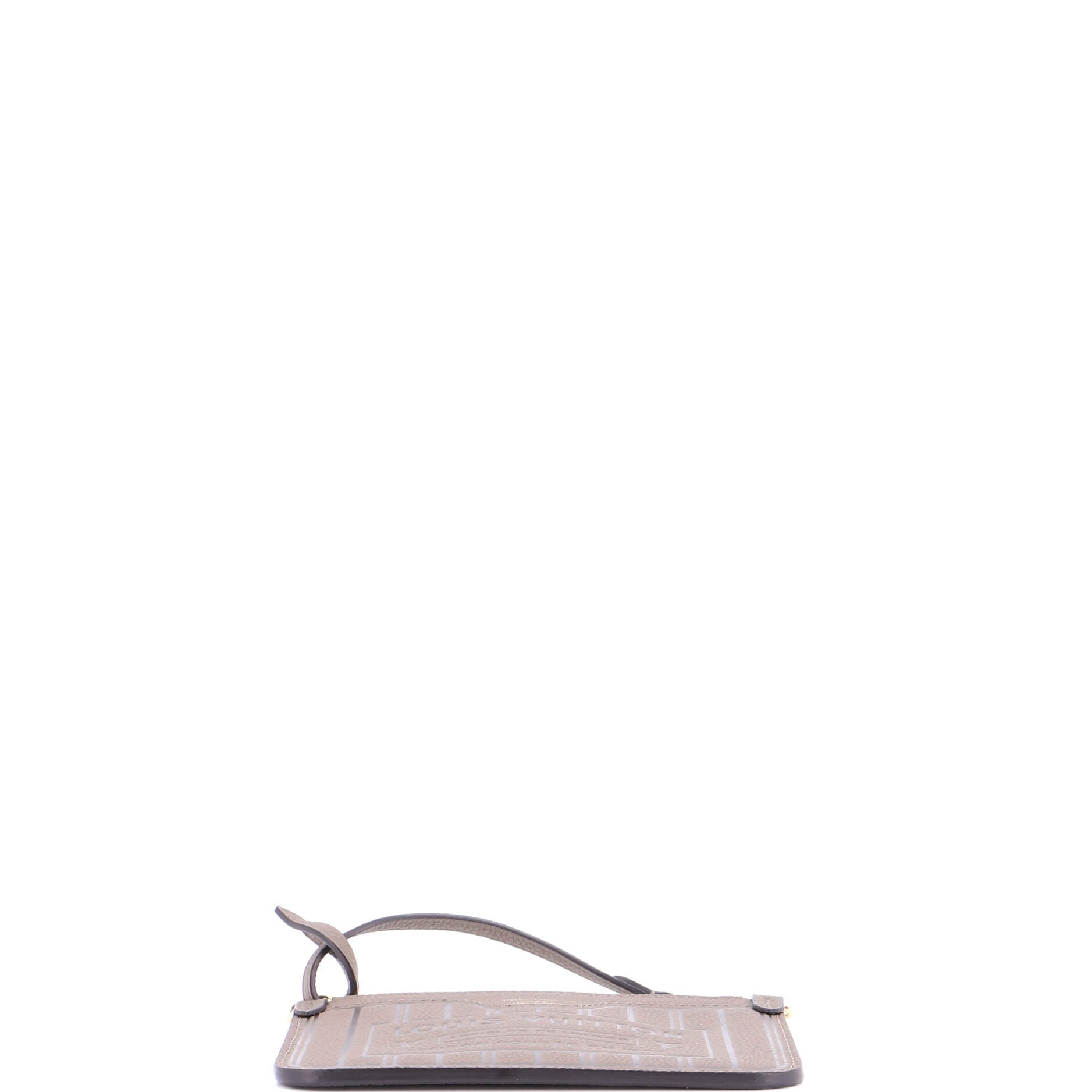 Neverfull Pochette Inside Out Embossed Leather BB
