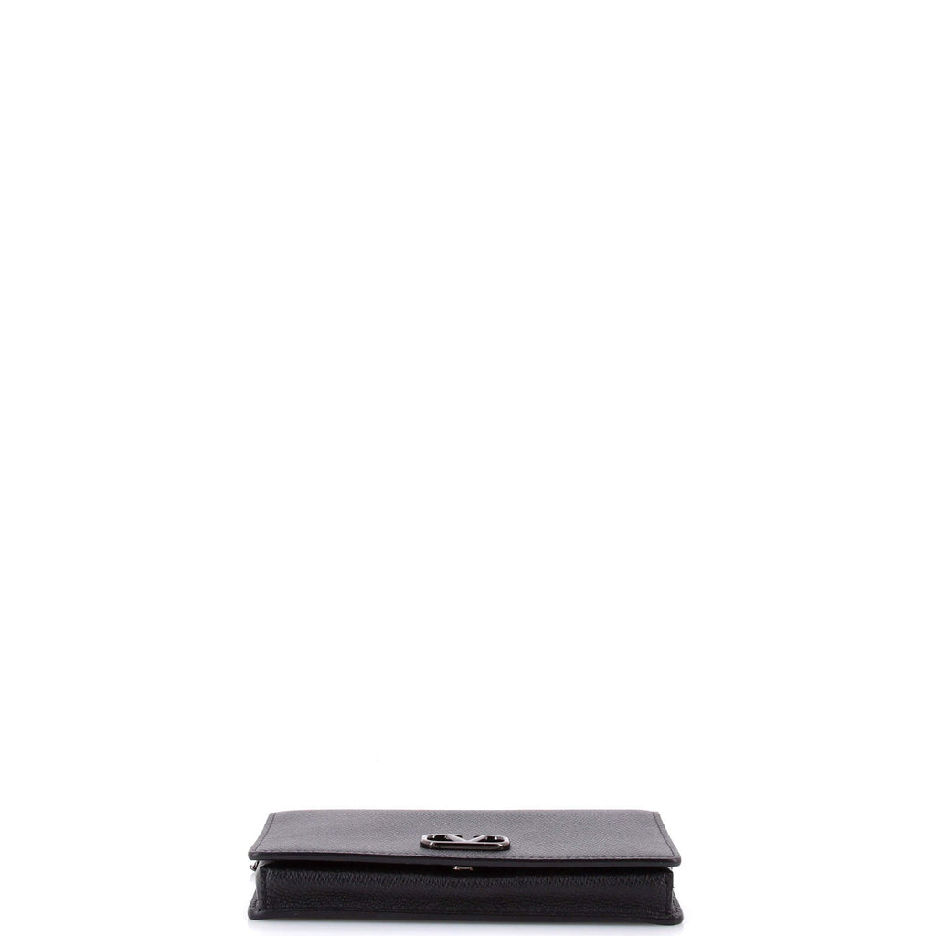 VLogo Signature Wallet on Chain Leather