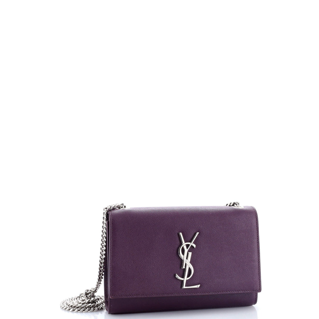 Classic Monogram Crossbody Bag Grainy Leather Small