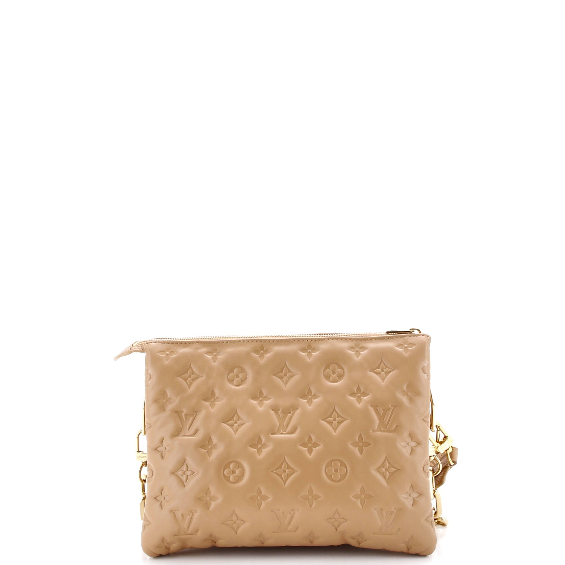Coussin Bag Monogram Embossed Lambskin PM