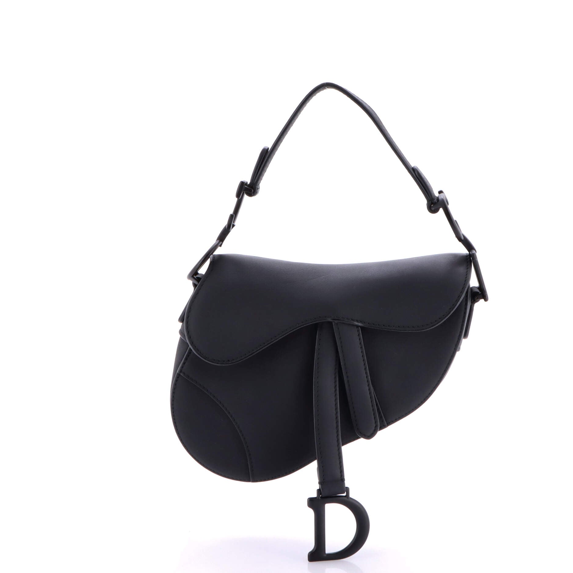 Ultra Matte Saddle Handbag Leather Mini