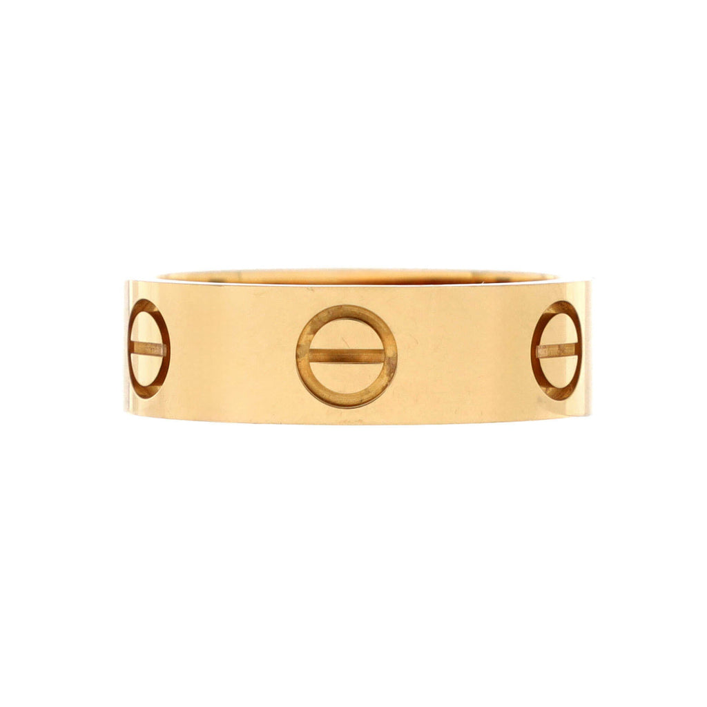Love Band Ring 18K Yellow Gold