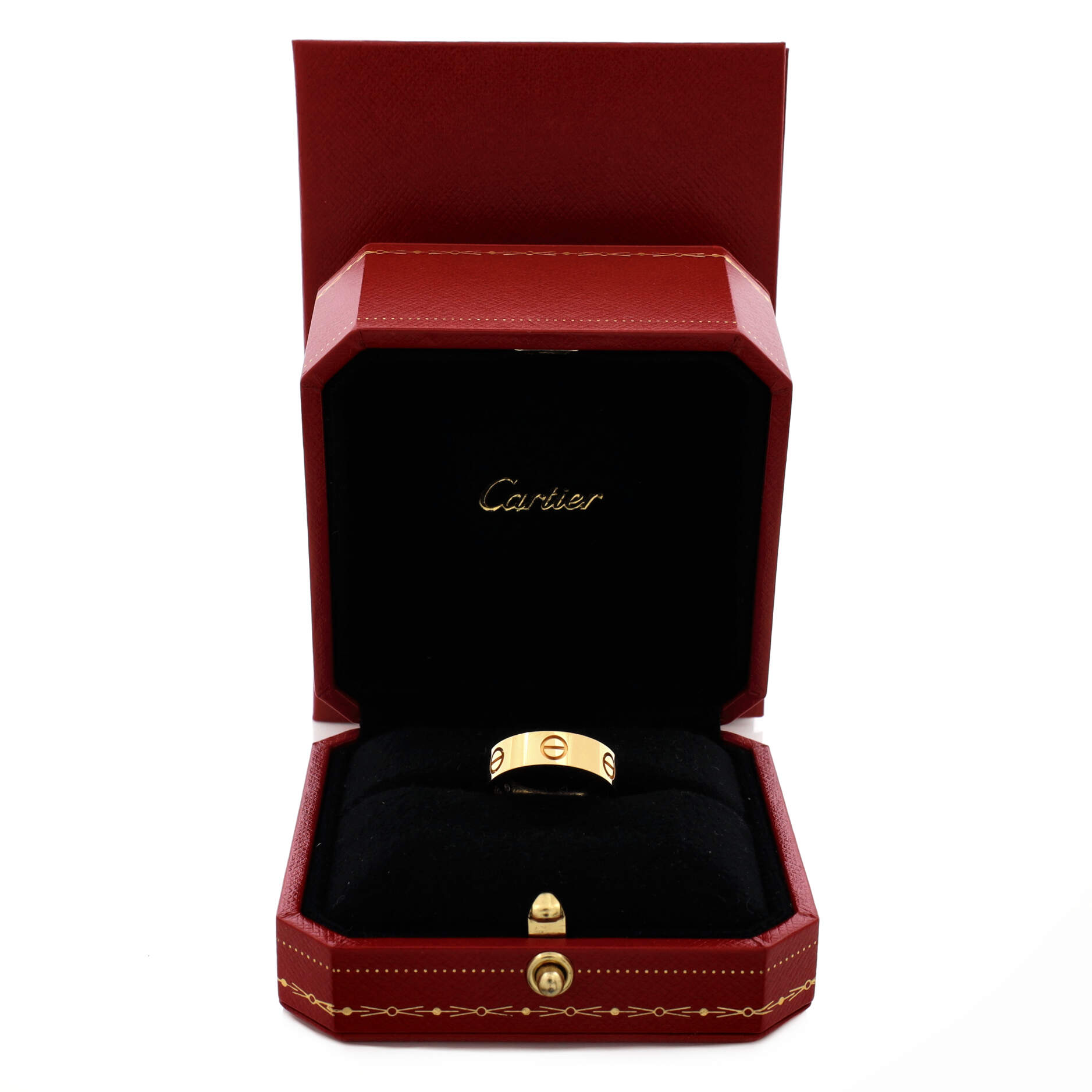 Love Band Ring 18K Yellow Gold