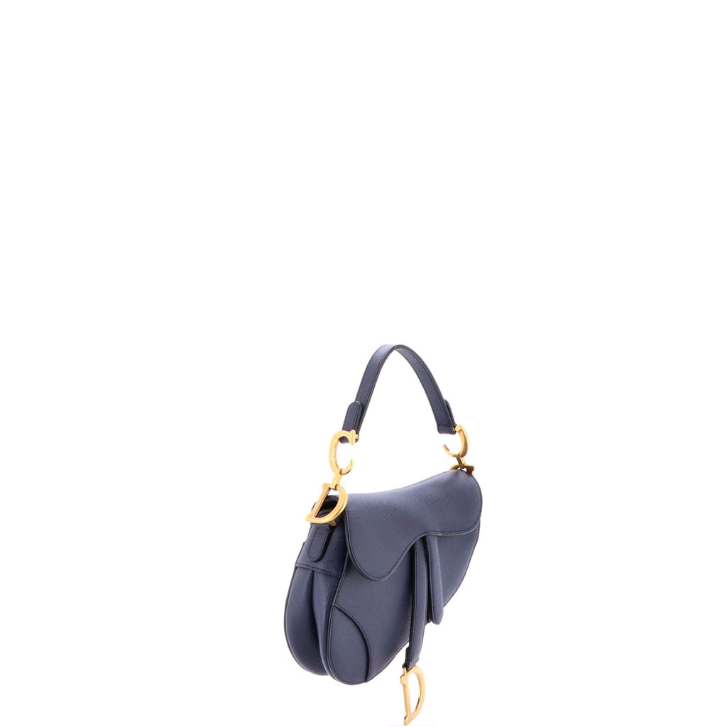 Saddle Handbag Leather Mini