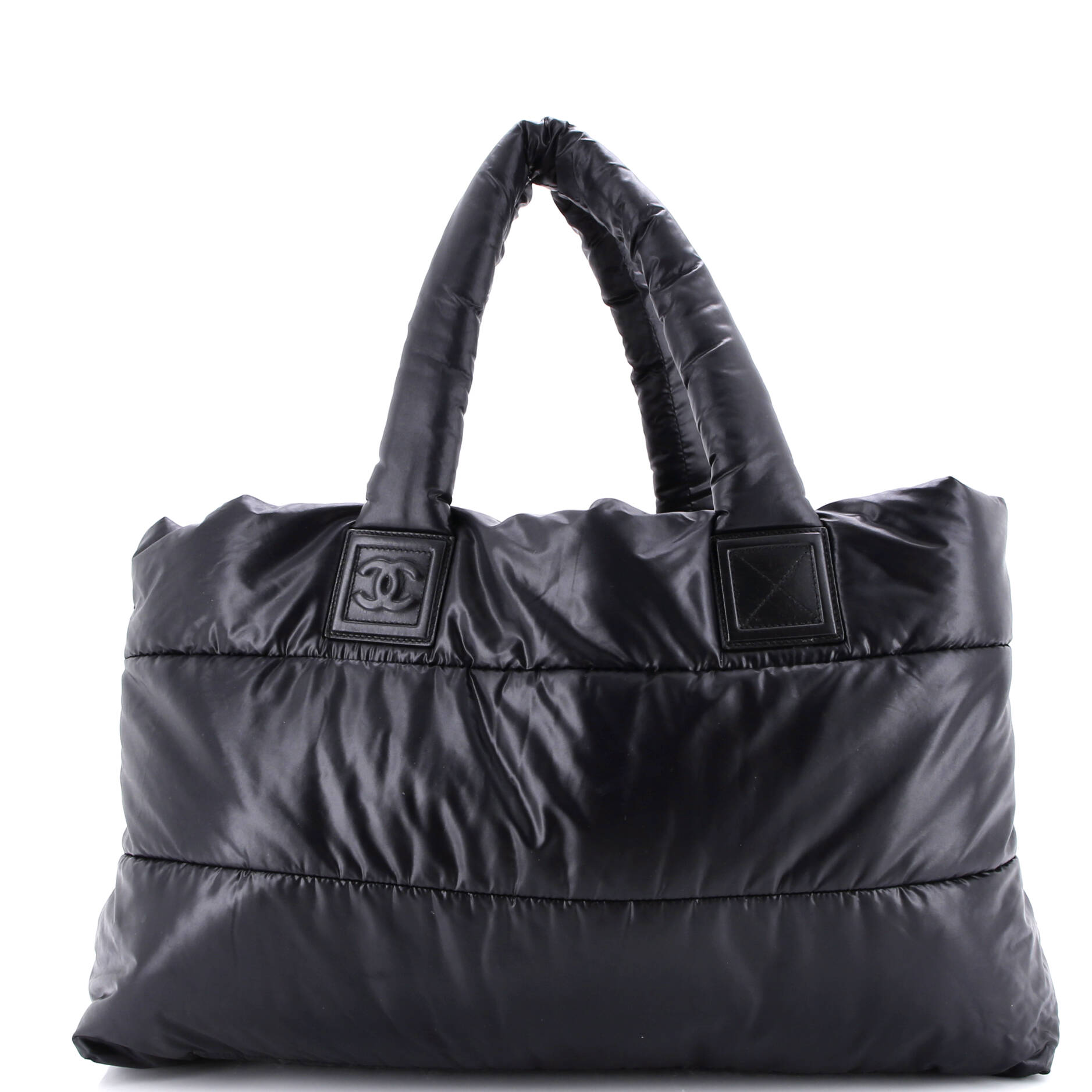 Coco Cocoon Reversible Tote Quilted Lambskin Large
