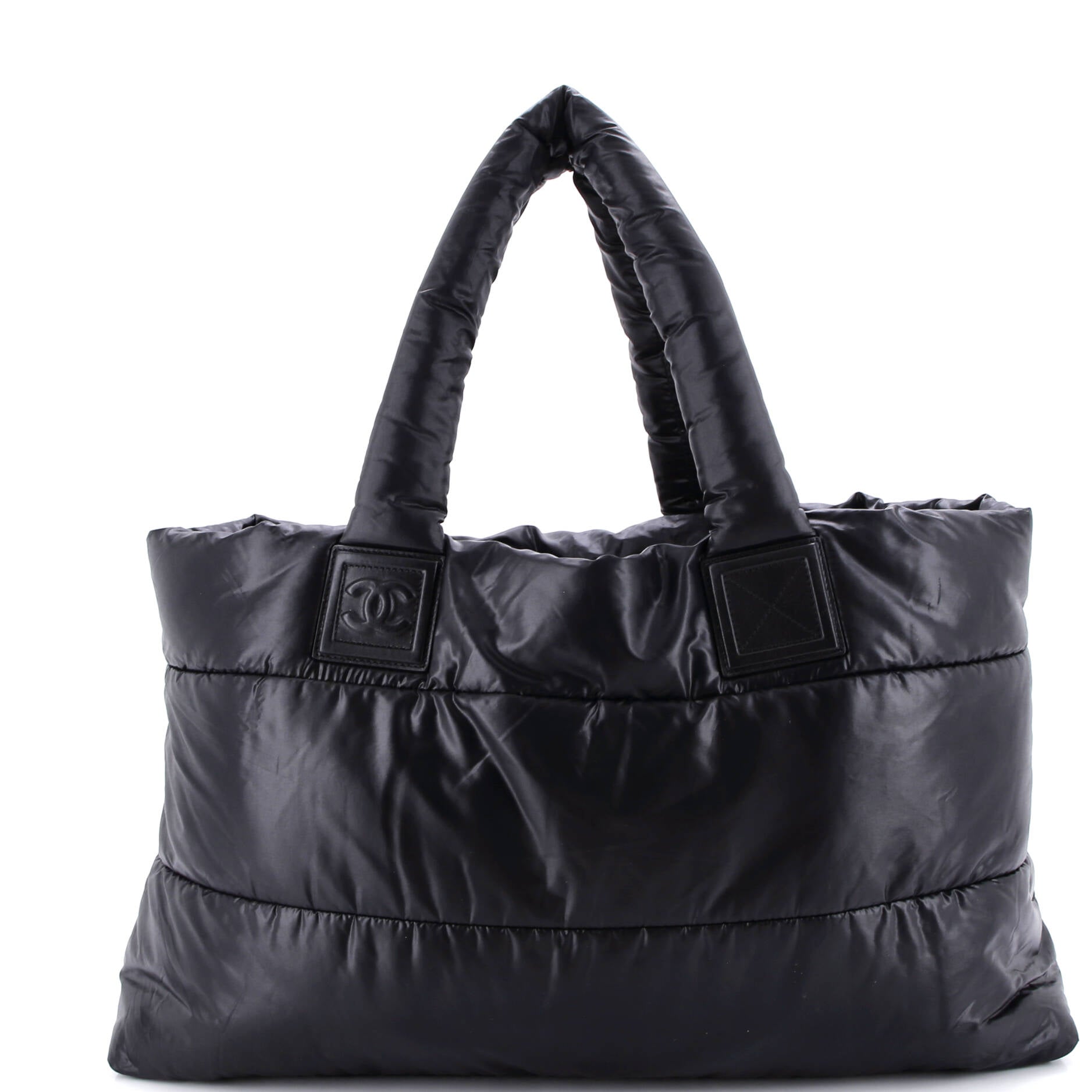 Coco Cocoon Reversible Tote Quilted Lambskin Large