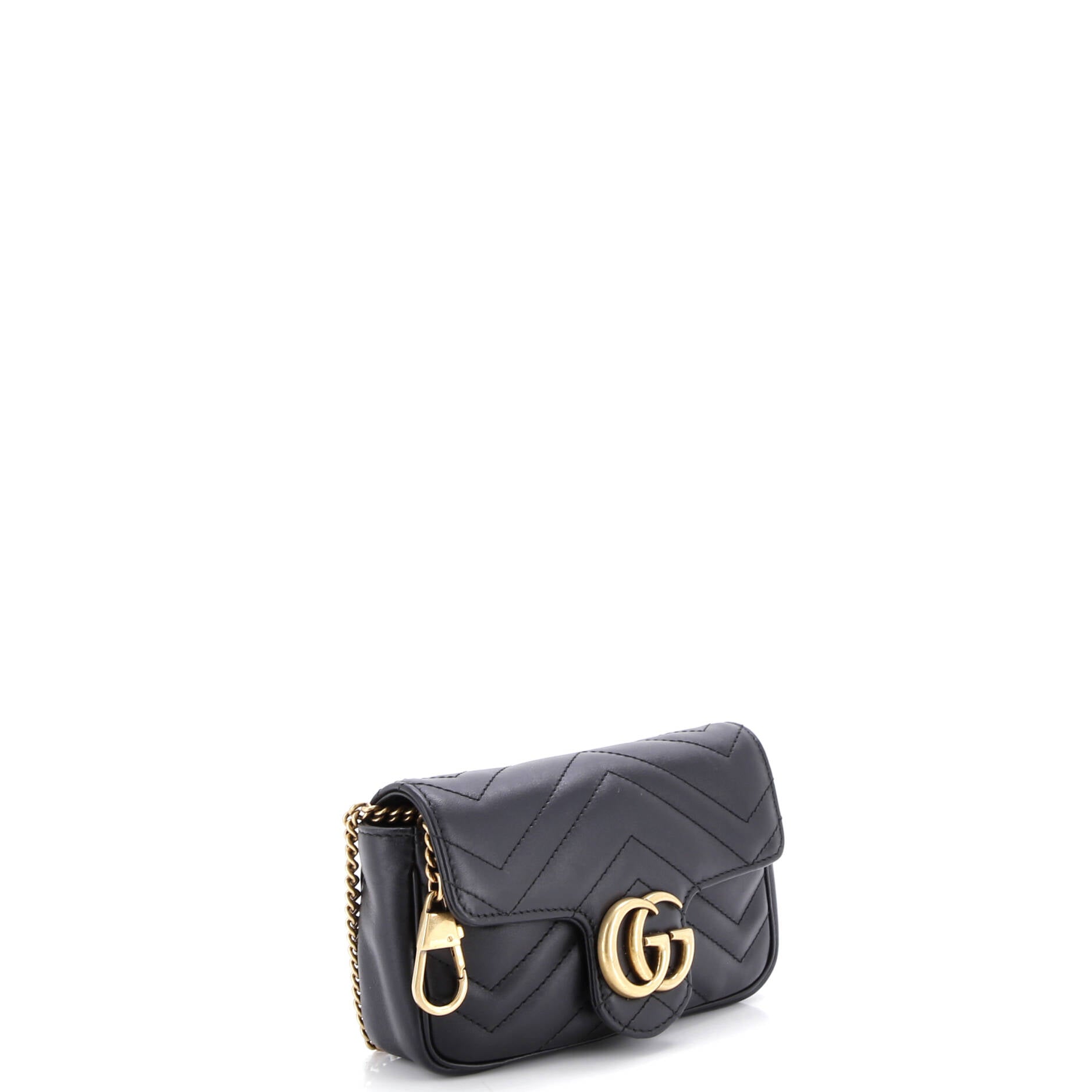 GG Marmont Flap Bag Matelasse Leather Super Mini