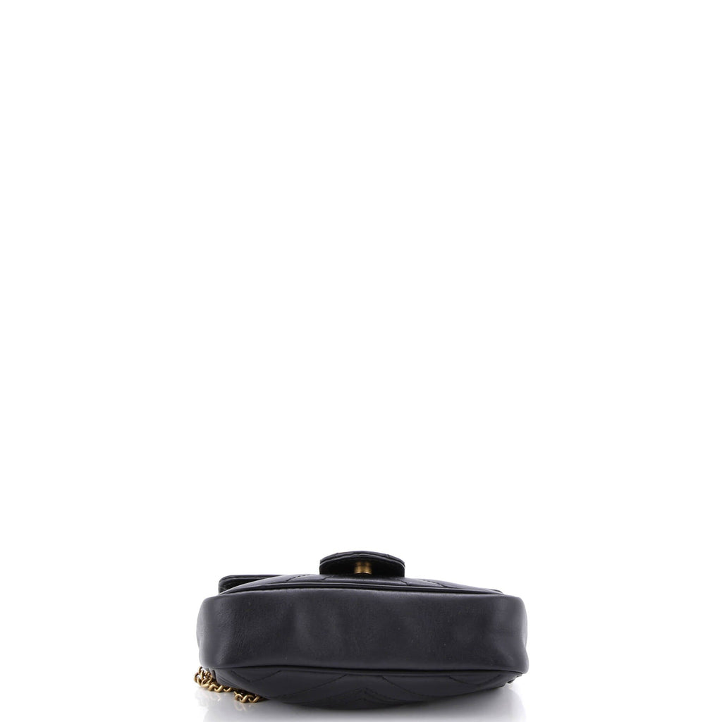 GG Marmont Flap Bag Matelasse Leather Super Mini