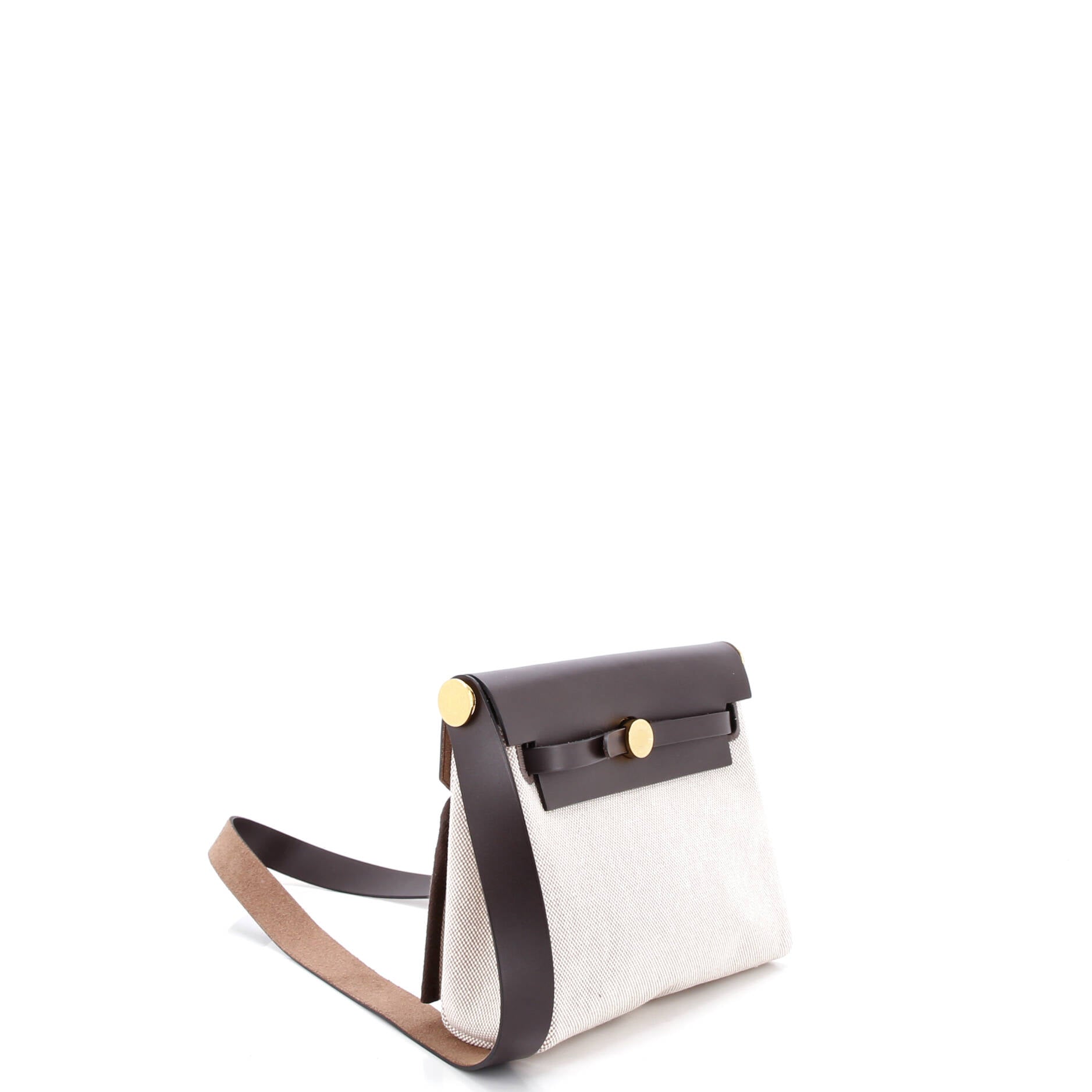 Herbag Zip Toile and Leather 20
