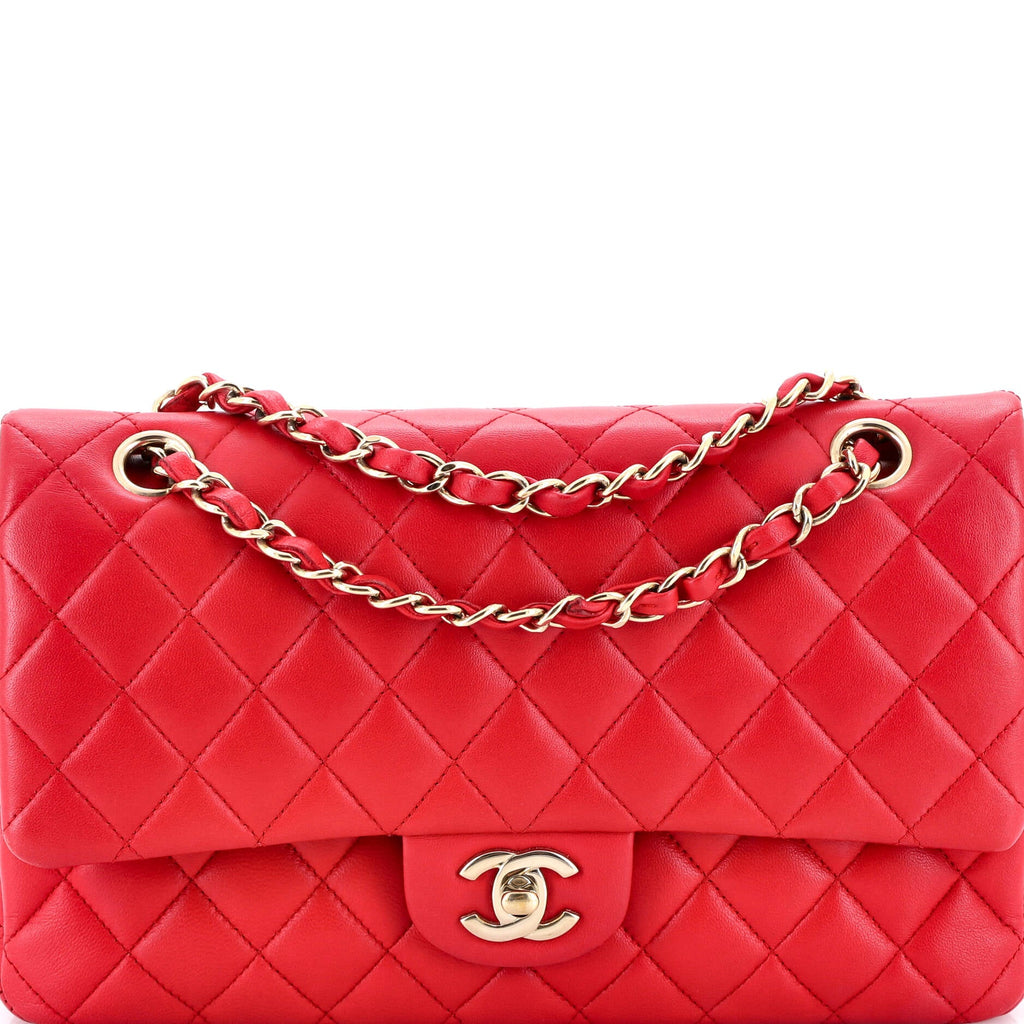 Classic Double Flap Bag Quilted Lambskin Medium